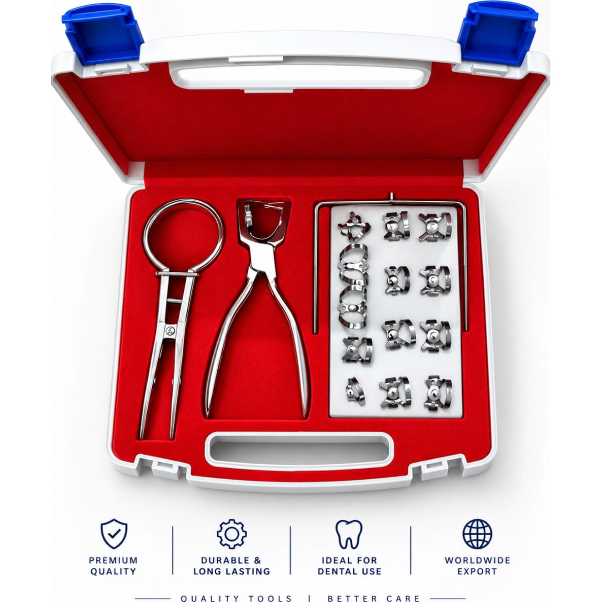 Dental Rubber Dam Kit - Complete Presentation Case